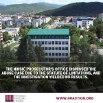 THE PROSECUTOR'S OFFICE IN NIKŠIĆ: ABUSE REPORT OUTDATED